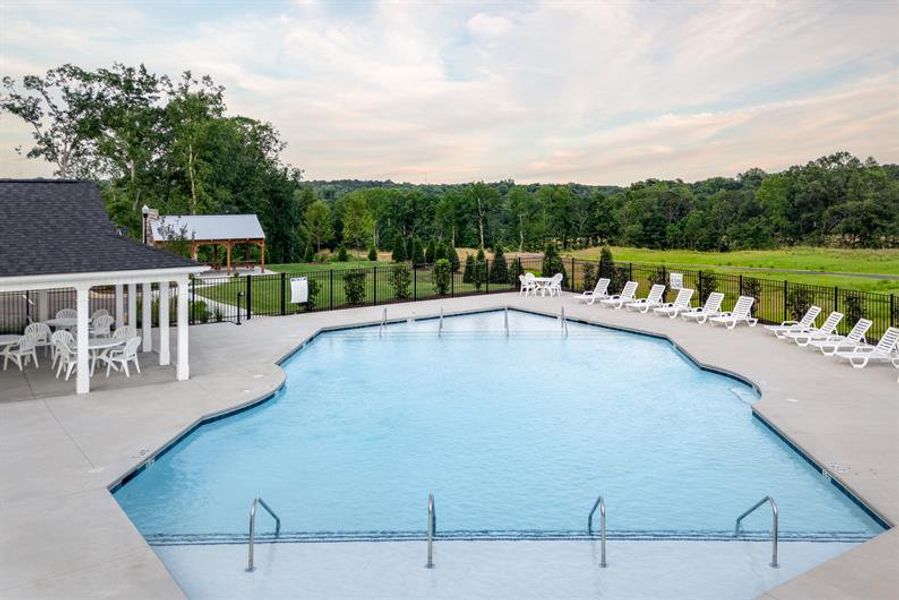 Enjoy refreshing pool days all summer long, just steps from home.