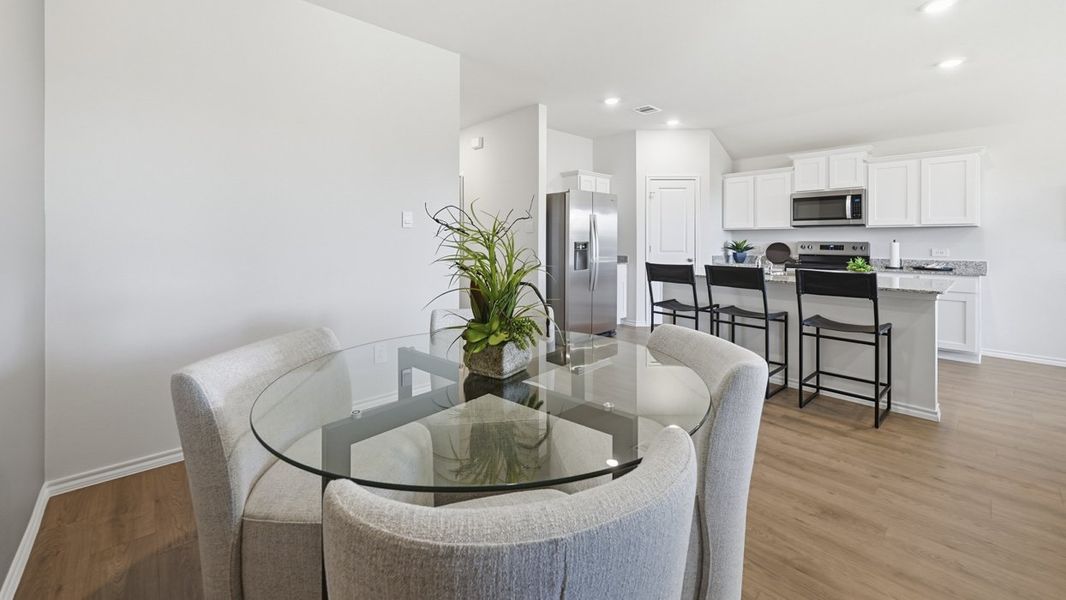 Furnished interior in a model home at Sweetwater Springs in Sherman (Image 24).