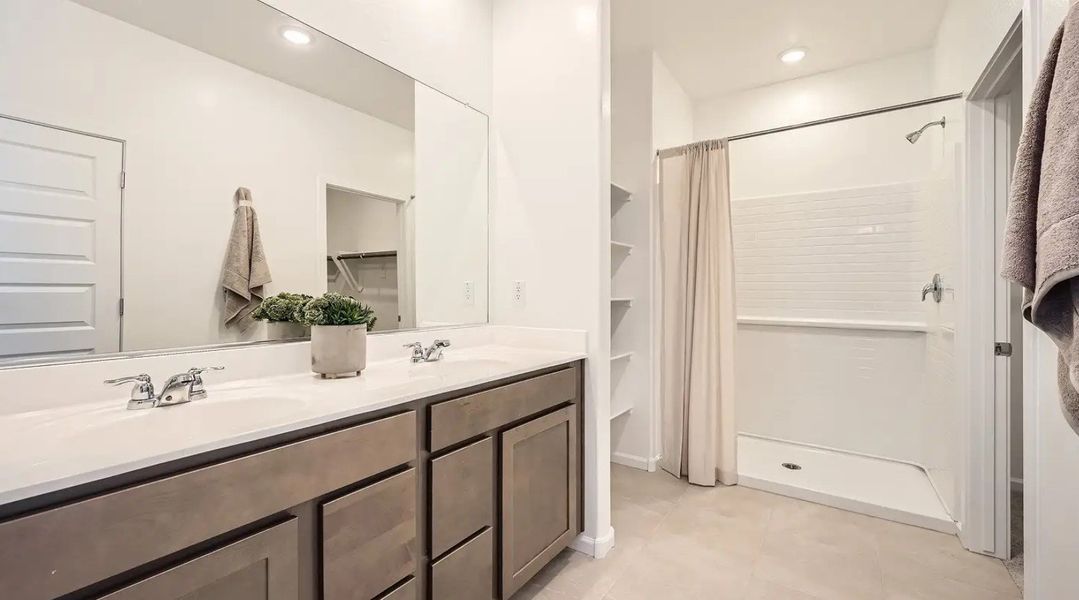 Furnished interior in a model home at Bella Vista Farms: Gateway IV in San Tan Valley (Image 8).