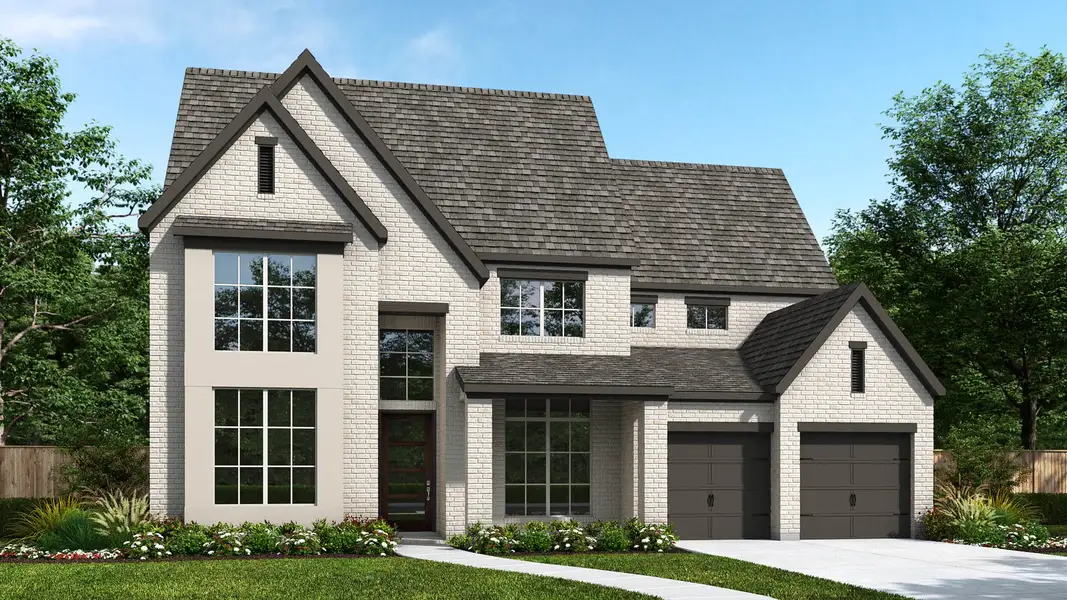 Front exterior of a home in the Lakes of Cane Island community, located in Katy, TX (Image 10). Front exterior of a home in the Lakes of Cane Island community, located in Katy, TX (Image 10).