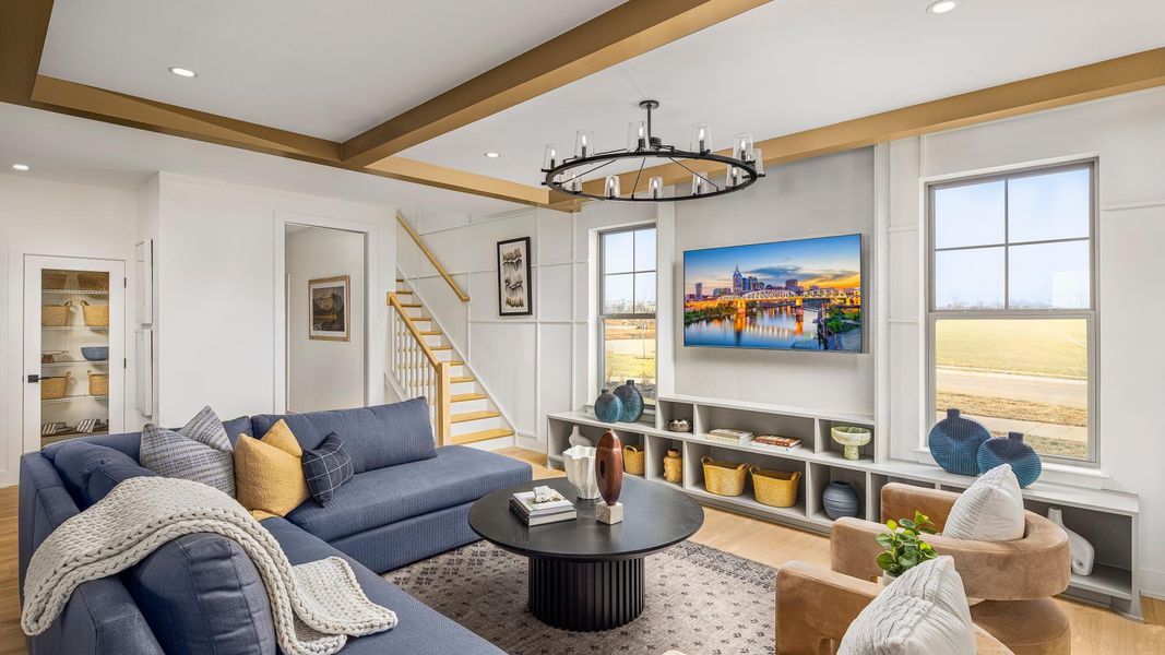 Great rooms with tall windows allow abundant natural light Great rooms with tall windows allow abundant natural light