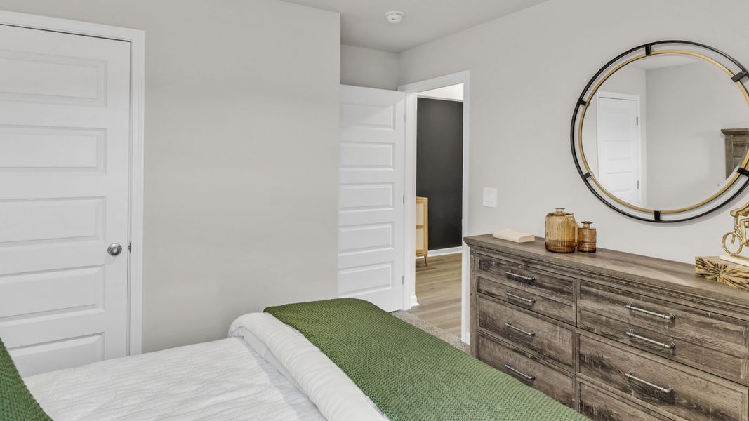 Furnished interior in a model home at Bailey Park in Fayetteville (Image 8). Furnished interior in a model home at Bailey Park in Fayetteville (Image 8).