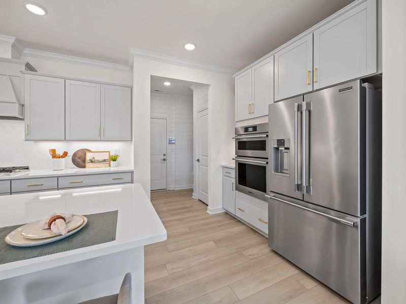 Furnished interior in a model home at Springvale South in Fuquay Varina (Image 22).