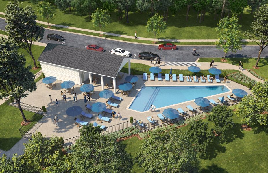 Neighborhood Pool and Clubhouse Neighborhood Pool and Clubhouse