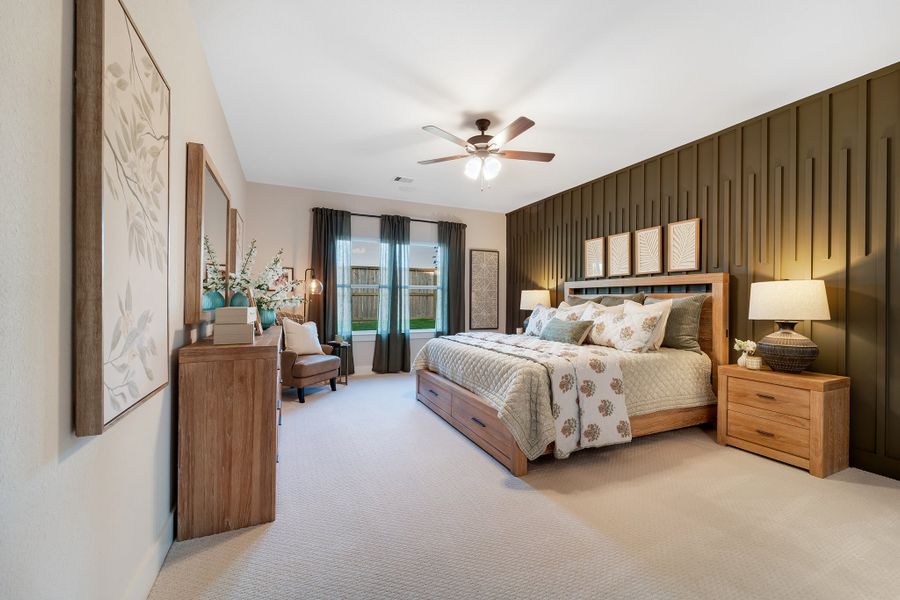 Furnished interior in a model home at The Reserve at Huntsville in Huntsville (Image 19).
