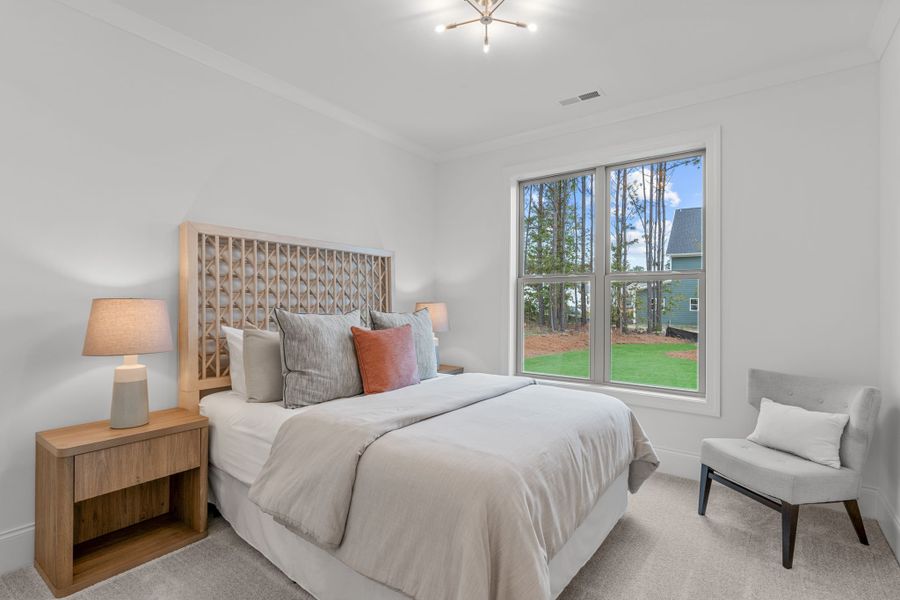 Furnished interior in a model home at Forest Bluff Estates in Fuquay Varina (Image 23). Furnished interior in a model home at Forest Bluff Estates in Fuquay Varina (Image 23).