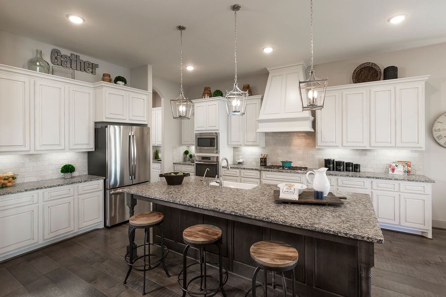 Furnished interior in a model home at Towne Lake 80' in Cypress (Image 17). Furnished interior in a model home at Towne Lake 80' in Cypress (Image 17).