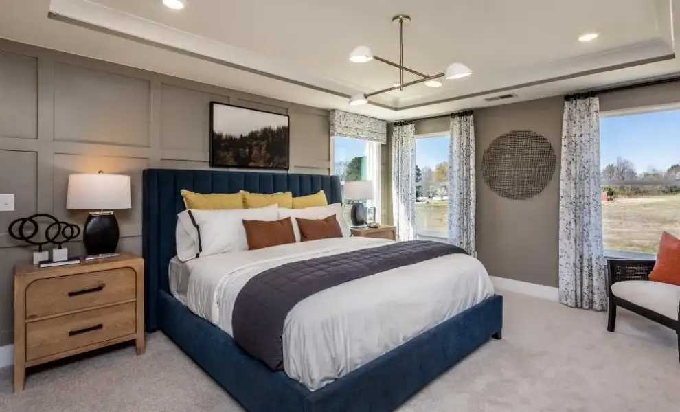 Furnished interior in a model home at Paisley Pointe in Boiling Springs (Image 28).