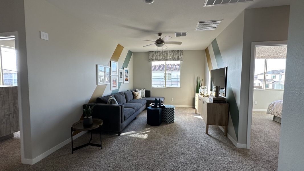 Furnished interior in a model home at Stonehaven Encore Collection in Glendale (Image 8).