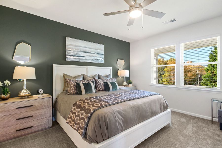 Peaceful, spacious primary bedrooms that feel like a true retreat