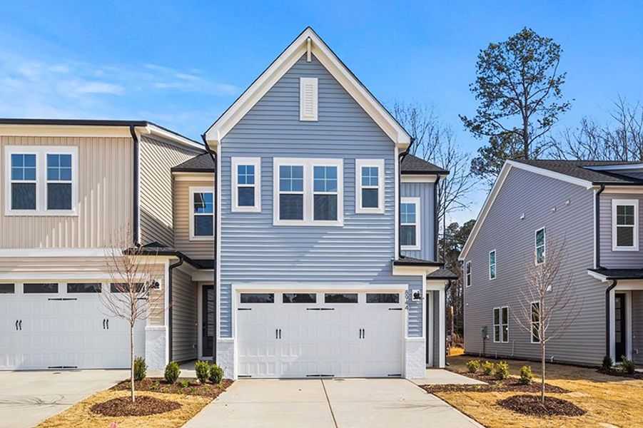Front exterior of a home in the Kennebec Crossing community, located in Angier, NC (Image 27). Front exterior of a home in the Kennebec Crossing community, located in Angier, NC (Image 27).