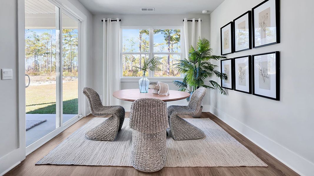 Furnished interior in a model home at Rolling Hills in Bolivia (Image 13). Furnished interior in a model home at Rolling Hills in Bolivia (Image 13).