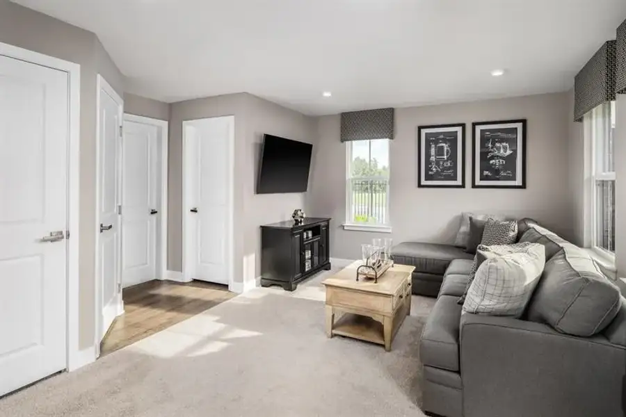 Included basement rec rooms are the perfect setting for game day or your next reality TV marathon.​