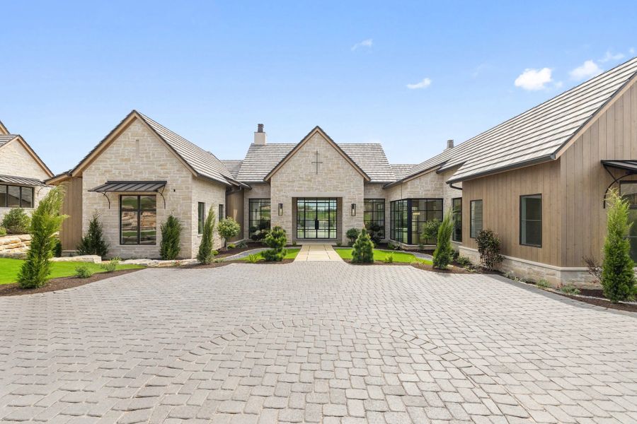 Front exterior of a home in the Amarra - Barton Creek community, located in Austin, TX (Image 4).
