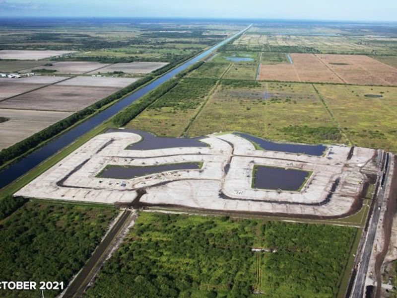 Site preparation and early development at BELTERRA in Port St. Lucie, FL (Image 120).