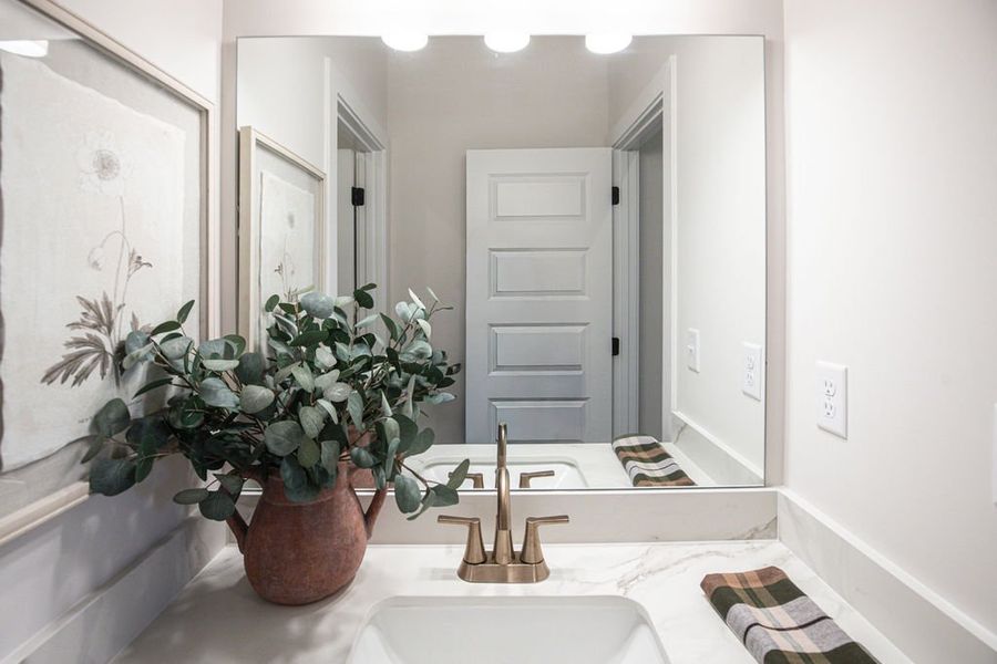 Furnished interior in a model home at Villages of Green Meadows in Munford (Image 9).