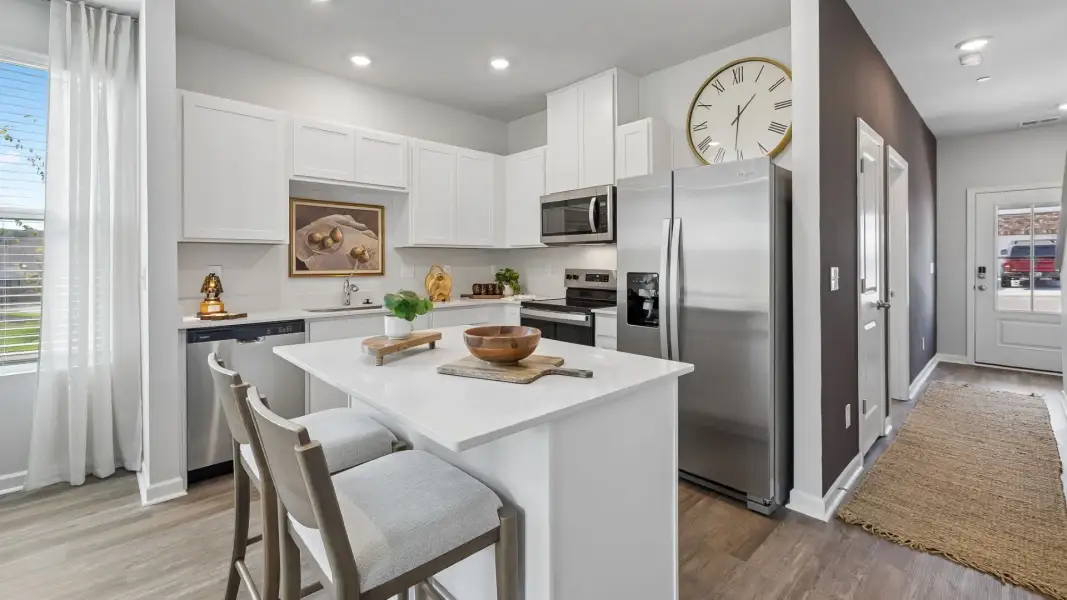 Furnished interior in a model home at Blair Ridge in La Vergne (Image 26).