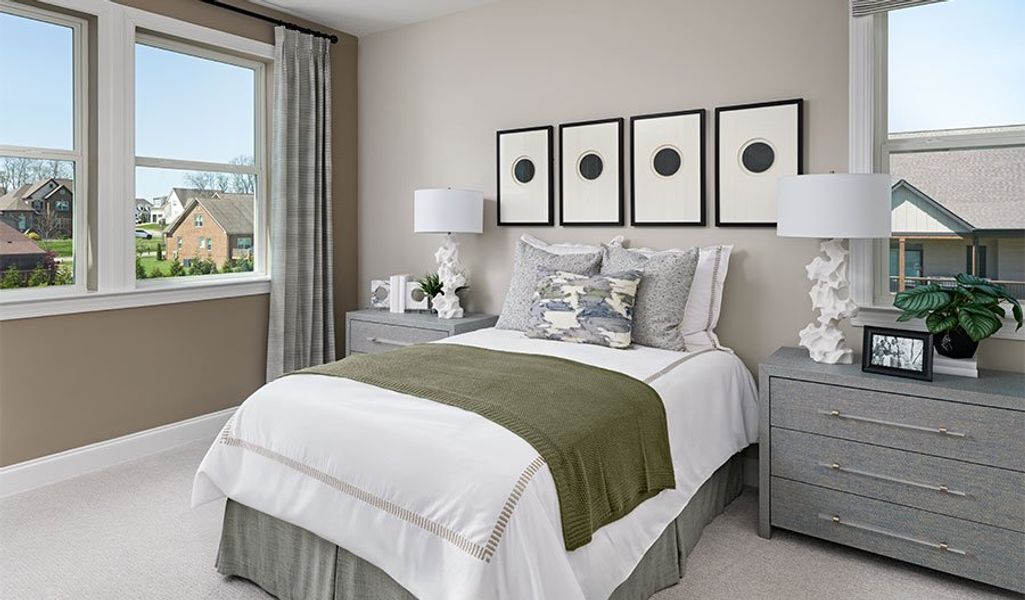 Furnished interior in a model home at August Park in Spring Hill (Image 30).