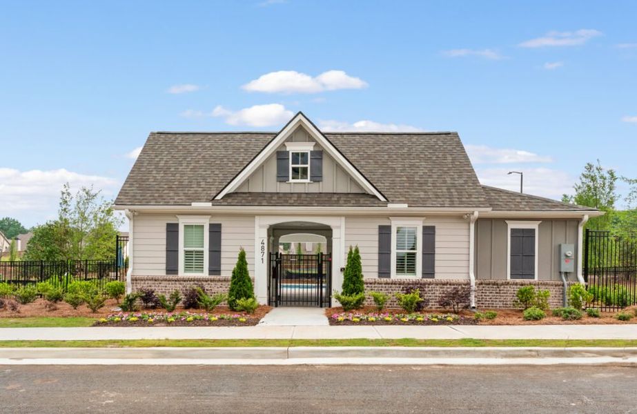 Front exterior of a home in the Wilkins Walk community, located in Mableton, GA (Image 12).