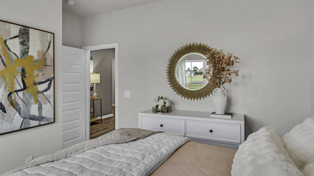 Furnished interior in a model home at Bailey Park in Fayetteville (Image 6).