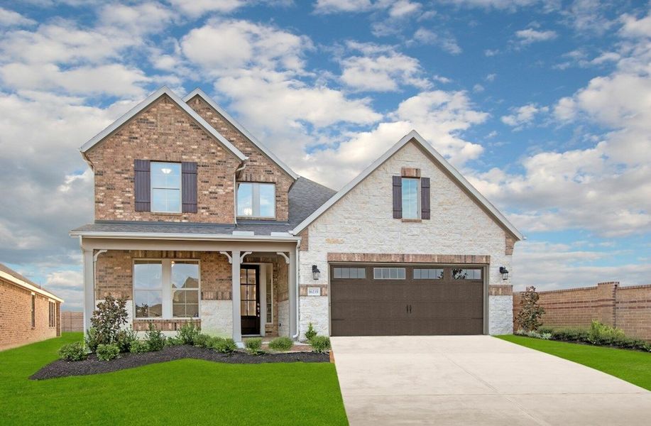 Image 2 of the Bluewater Lakes community in Manvel, TX.