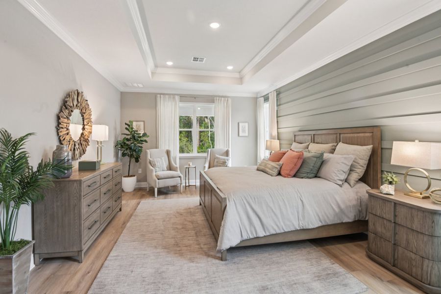 Furnished interior in a model home at Spring Hill in Spring Hill (Image 6).