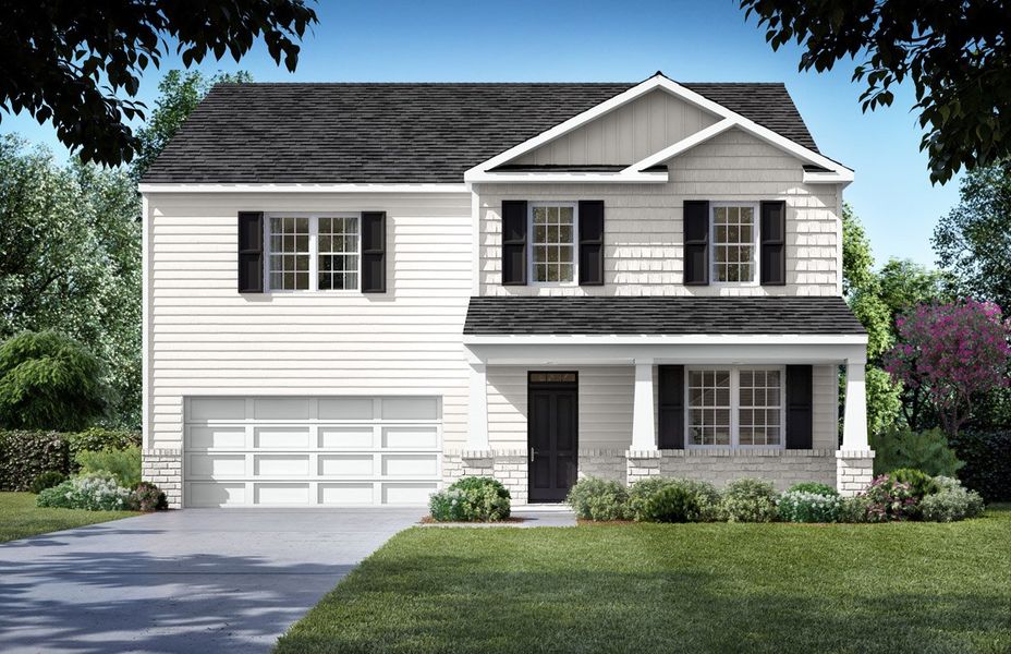 Front exterior of a home in the Southwind Village community, located in Evans, GA (Image 9). Front exterior of a home in the Southwind Village community, located in Evans, GA (Image 9).