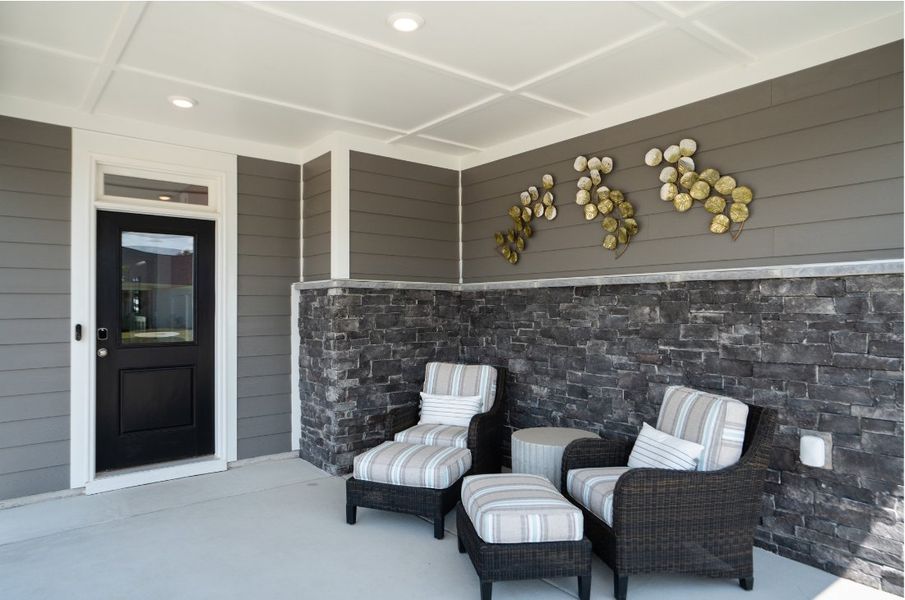 Exterior details of a home in The Walk at East Village, Clayton (Image 32). Exterior details of a home in The Walk at East Village, Clayton (Image 32).