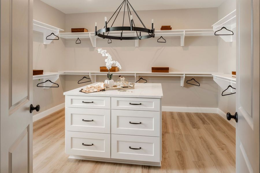 Furnished interior in a model home at The Gables at Handsmill Waterfront in York (Image 10).