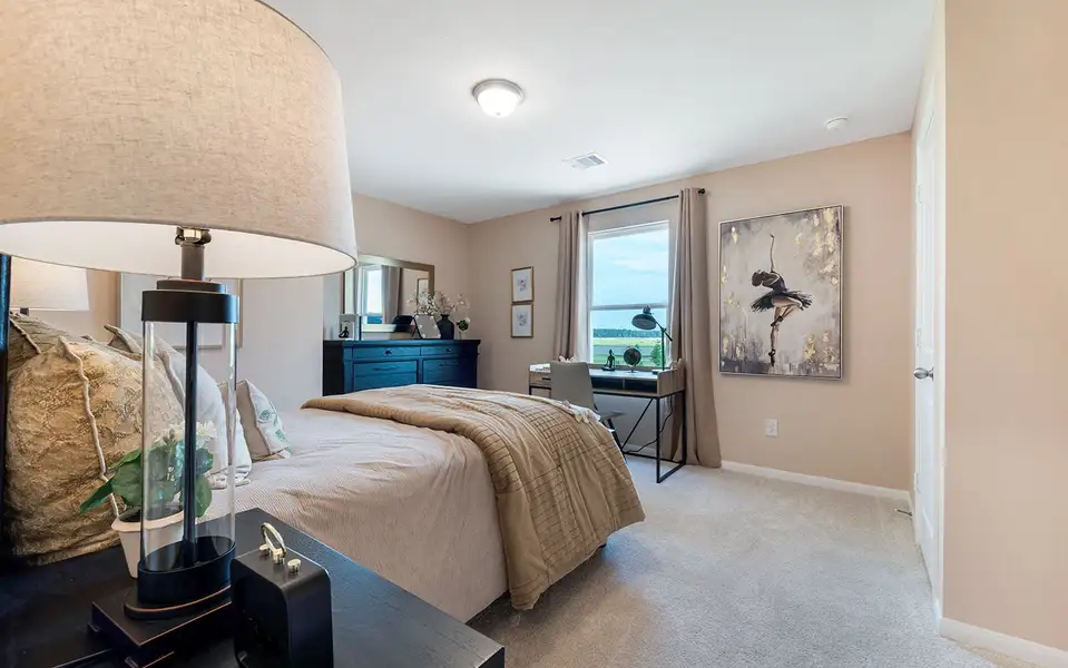 Furnished interior in a model home at The Canopies in Splendora (Image 32). Furnished interior in a model home at The Canopies in Splendora (Image 32).