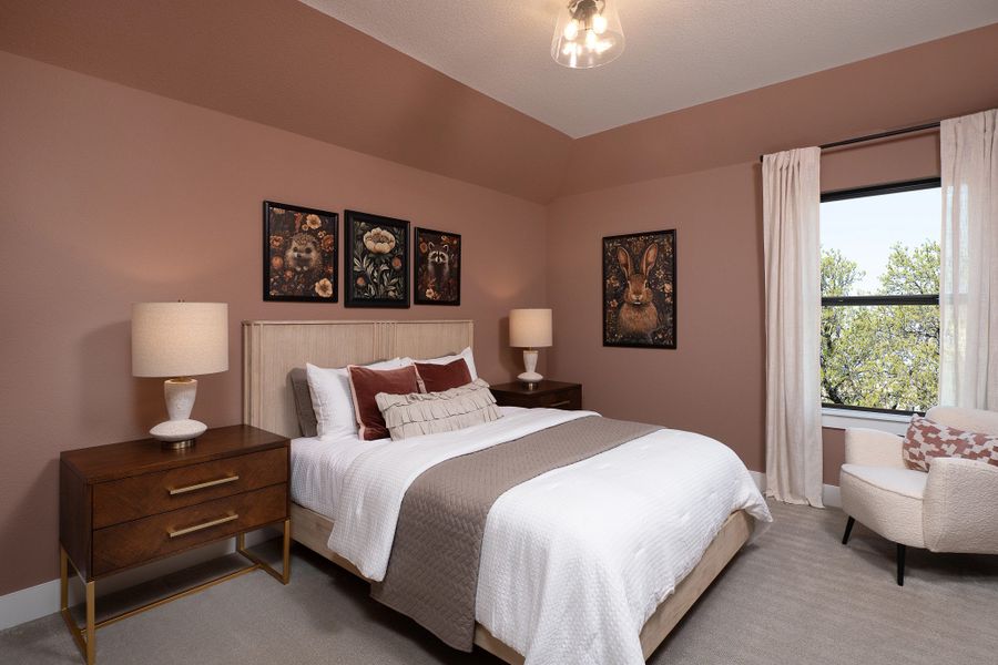 Furnished interior in a model home at Austin Point in Richmond (Image 14). Furnished interior in a model home at Austin Point in Richmond (Image 14).