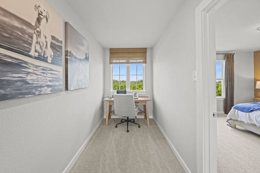 Furnished interior in a model home at Grand Magnolia in Magnolia (Image 22).