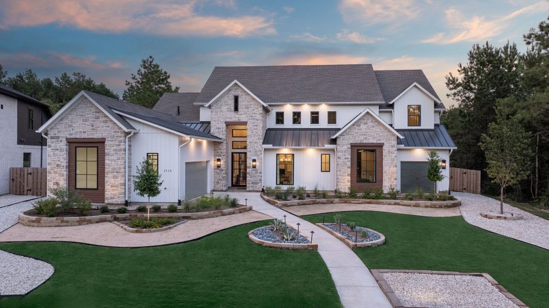 Front exterior of a home in the Colton community, located in Todd Mission, TX (Image 2).