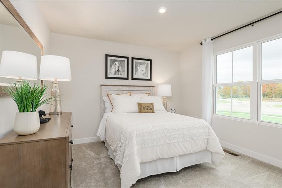 A welcome space for visiting family to feel right at home. A welcome space for visiting family to feel right at home.