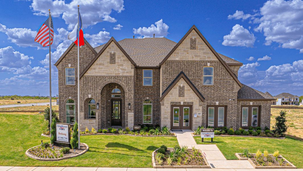 Front exterior of a home in the Dove Chase community, located in Mansfield, TX (Image 29).