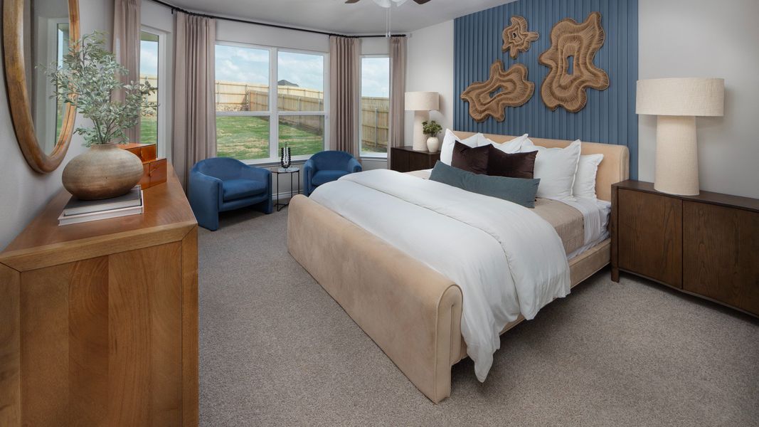 Rocky Creek Crossing Model Home Primary Suite Rocky Creek Crossing Model Home Primary Suite