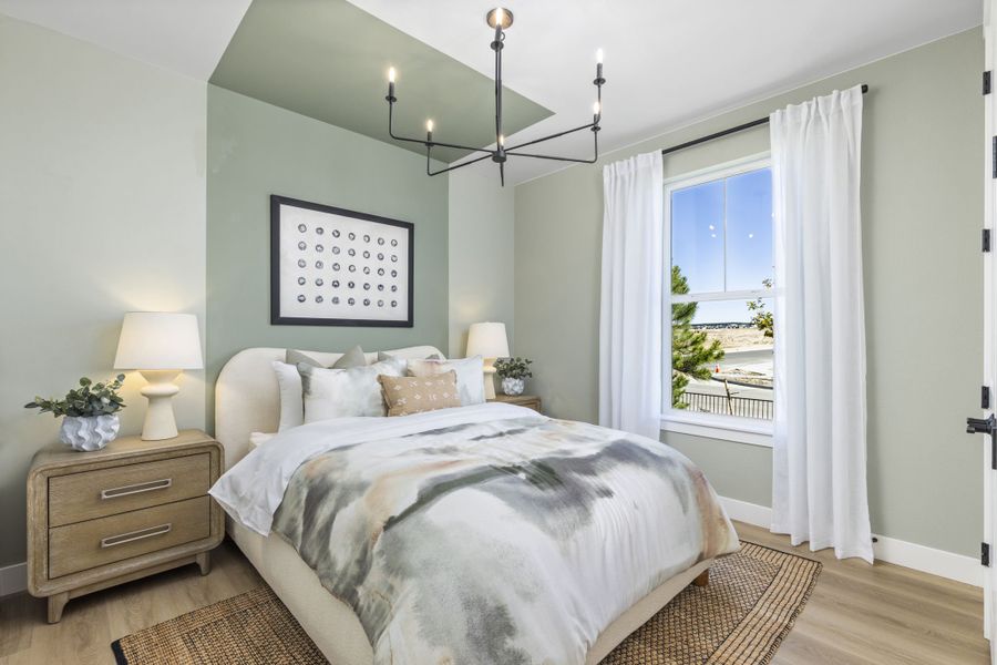 Plan C411 - American Legend Homes' Model in Sterling Ridge - Bedroom