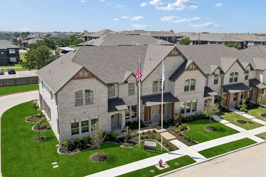 Front exterior of a home in the Sanger Circle – Townhomes community, located in Sanger, TX (Image 42).