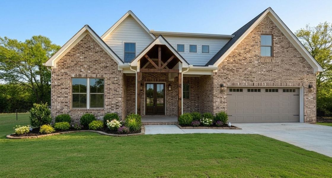 Front exterior of a home in the Creekside community, located in Cleveland, TN (Image 9).