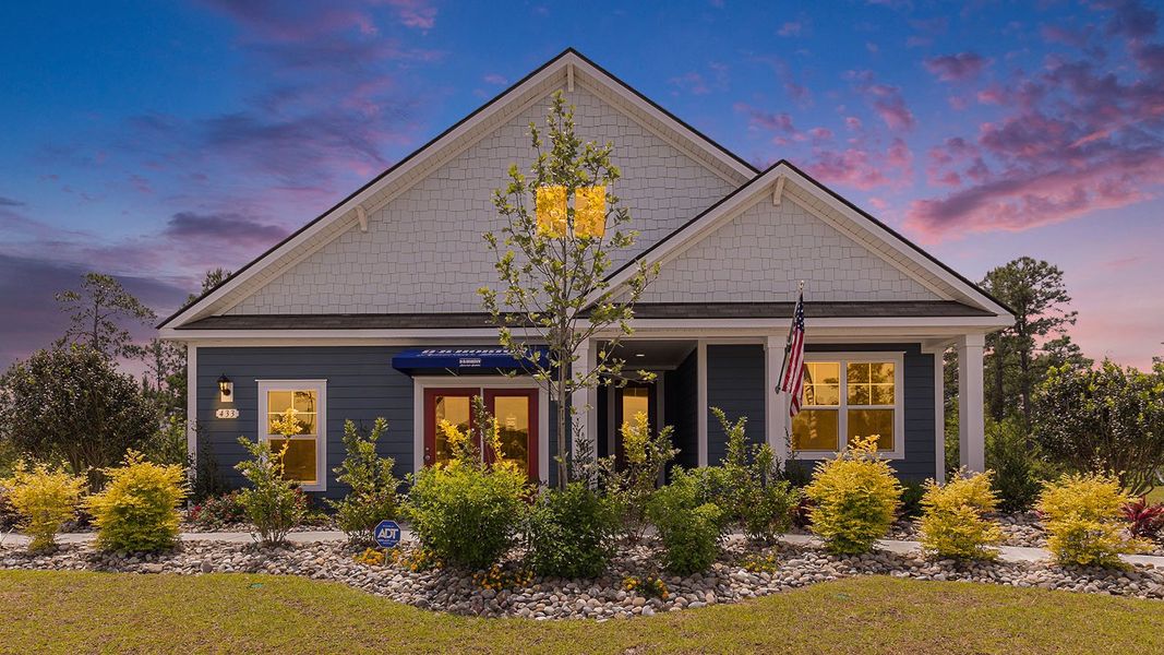 Front exterior of a home in the Auberon Woods community, located in Conway, SC (Image 11).