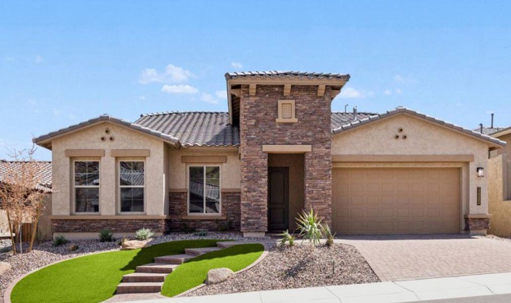 Street view of homes within the Northpointe at Vistancia master-planned community in Peoria, AZ (Image 20). Street view of homes within the Northpointe at Vistancia master-planned community in Peoria, AZ (Image 20).