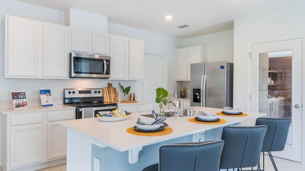 Furnished interior in a model home at Avalon Park Tavares in Tavares (Image 4).