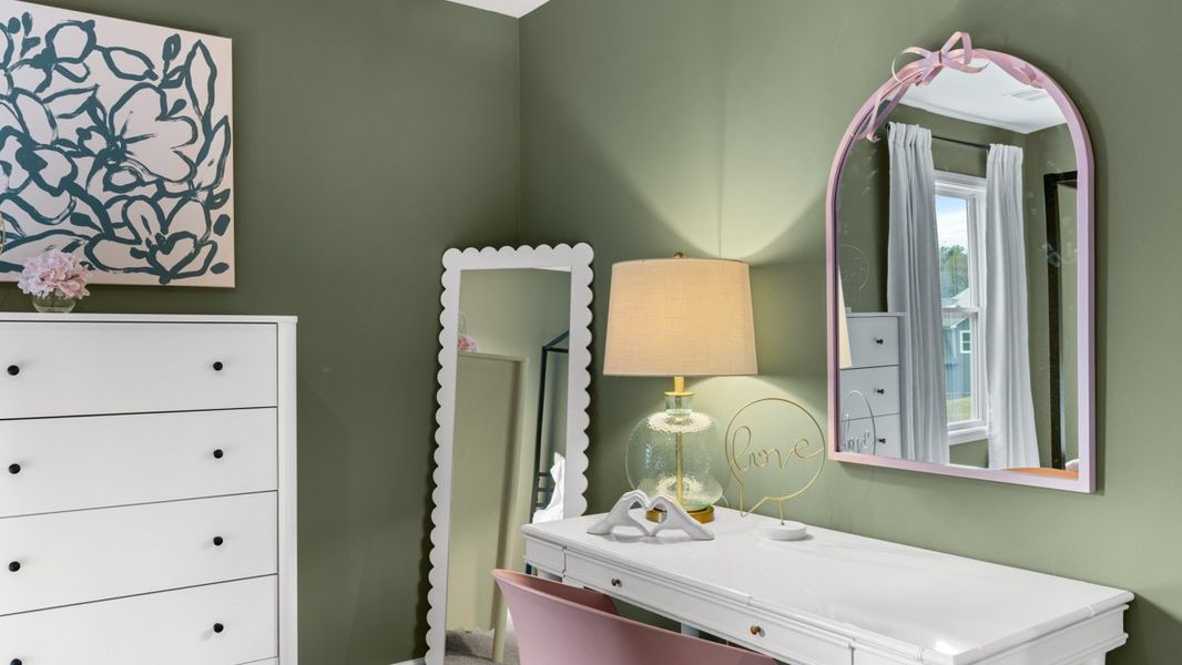 Furnished interior in a model home at Haven Abbey in Cumming (Image 59).