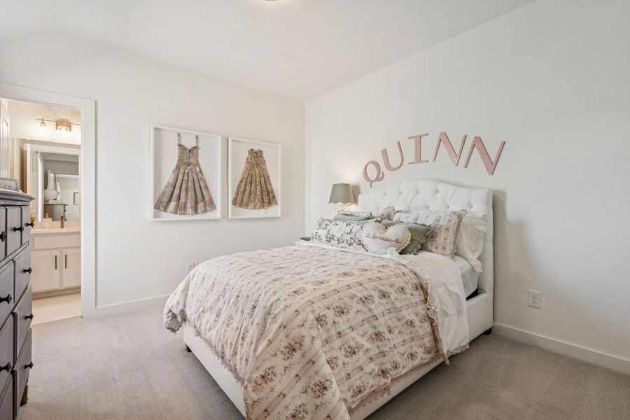 Furnished interior in a model home at Lakewood Village in Lakewood Village (Image 31).