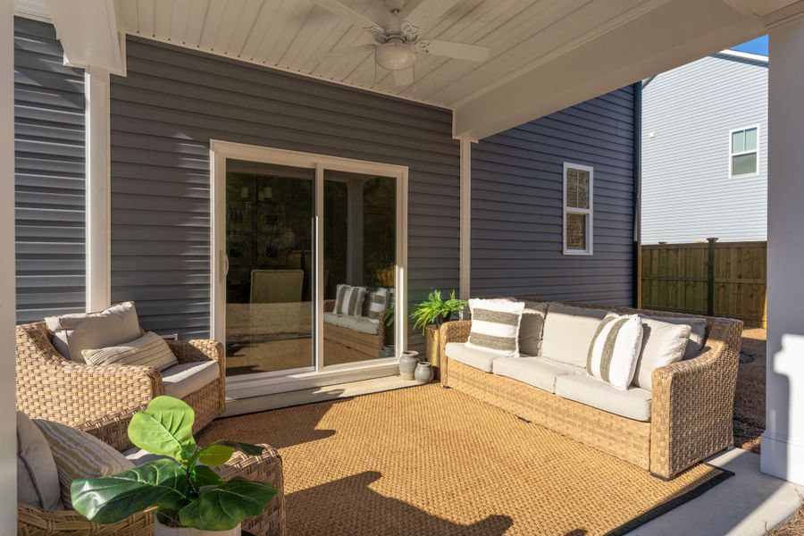 Exterior details of a home in Sawyer’s Run, Hampstead (Image 3).