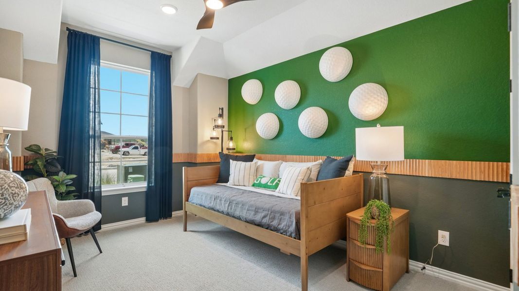 Furnished interior in a model home at Prominence in San Antonio (Image 15). Furnished interior in a model home at Prominence in San Antonio (Image 15).