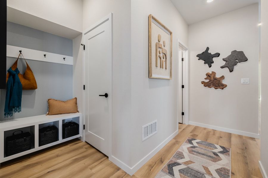 Furnished interior in a model home at Painted Prairie in Aurora (Image 71).