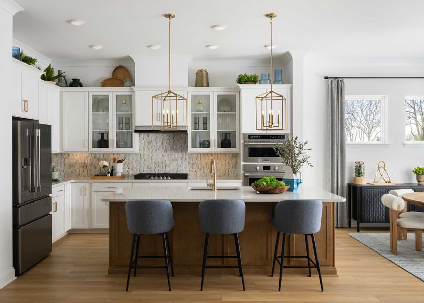 Furnished interior in a model home at Whitley Preserve – Enclave Collection in Mint Hill (Image 7).