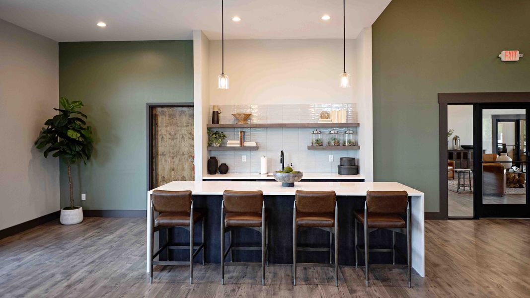 Furnished interior in a model home at Tap Root Farms in Fletcher (Image 41).