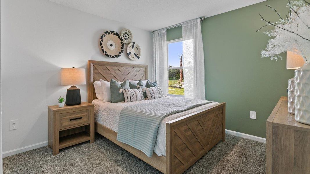 Furnished interior in a model home at Bridle Creek in Jacksonville (Image 23). Furnished interior in a model home at Bridle Creek in Jacksonville (Image 23).